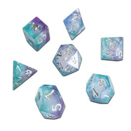 Chronicle RPG Accessories: 7CT Liquid Core - Molten Elixir Dice Set