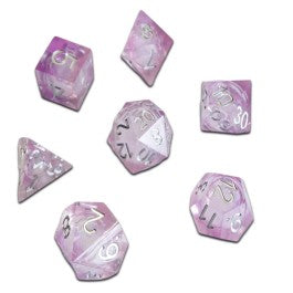Chronicle RPG Accessories: 7CT Liquid Core - Molten Floss Dice Set