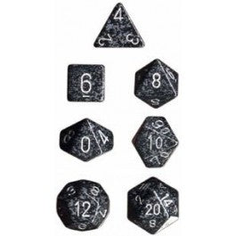 Chessex: Speckled Ninja Black-Grey 7-Die Set