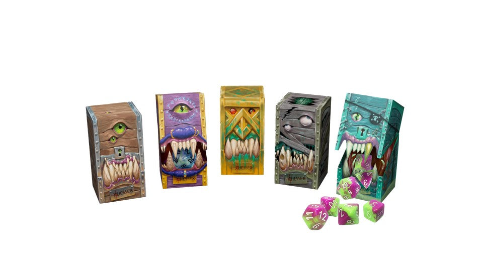 Chessex Hidden Wonders 7 Die Set Blind Box