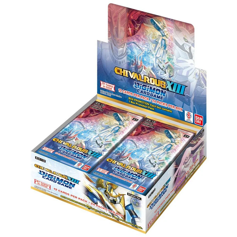 Digimon TCG: Chivalrous XIII Booster Display (24) (EX-13)