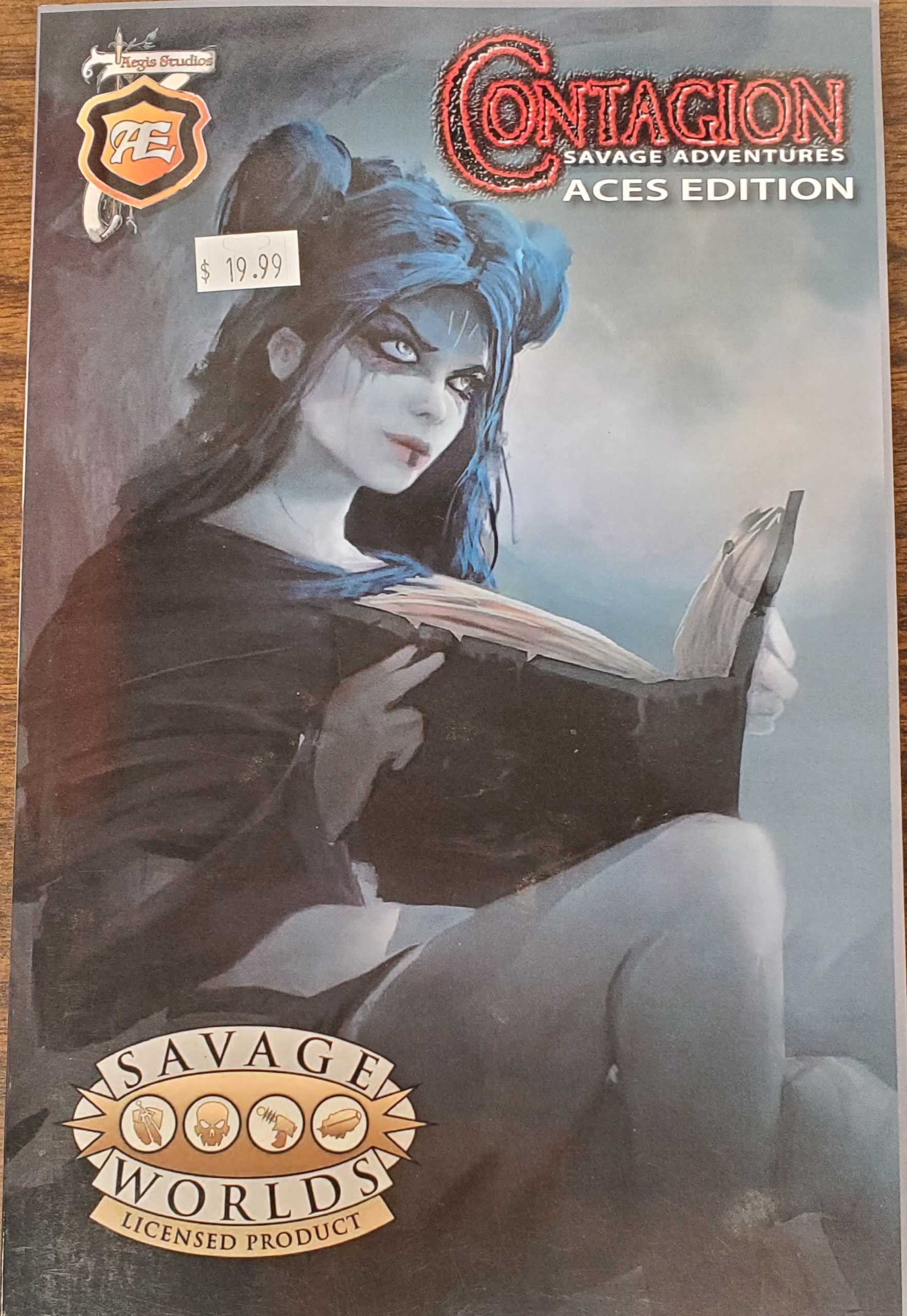 Contagion Savage Adventures Aces Edition - Savage Worlds