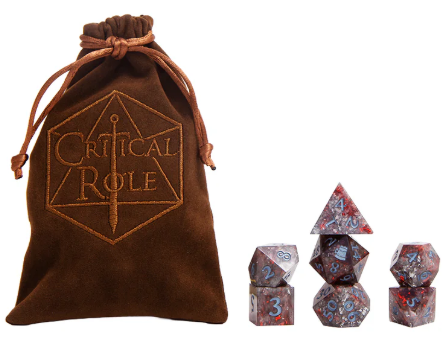 Critical Role Champion Dice Set: Grog Strongjaw
