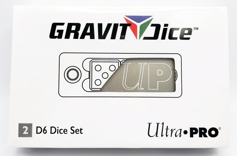 Gravity Dice - 2 Piece D6 Set - Desert