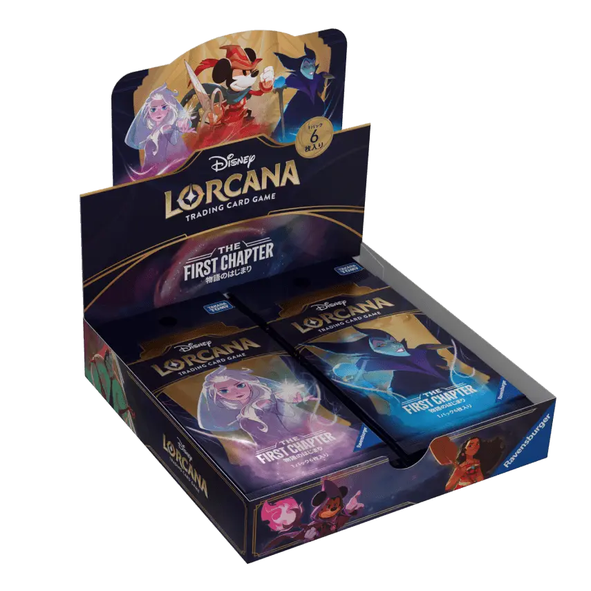 Disney Lorcana: Set 1: The First Chapter Booster Display (JAPANESE)