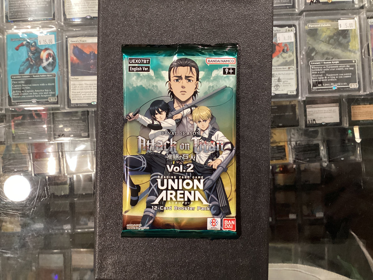 Union Arena Attack On Titan Vol. 2 - Booster Pack