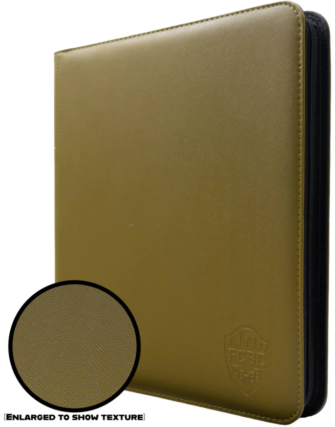FCBC 12-Pocket Binder Olive