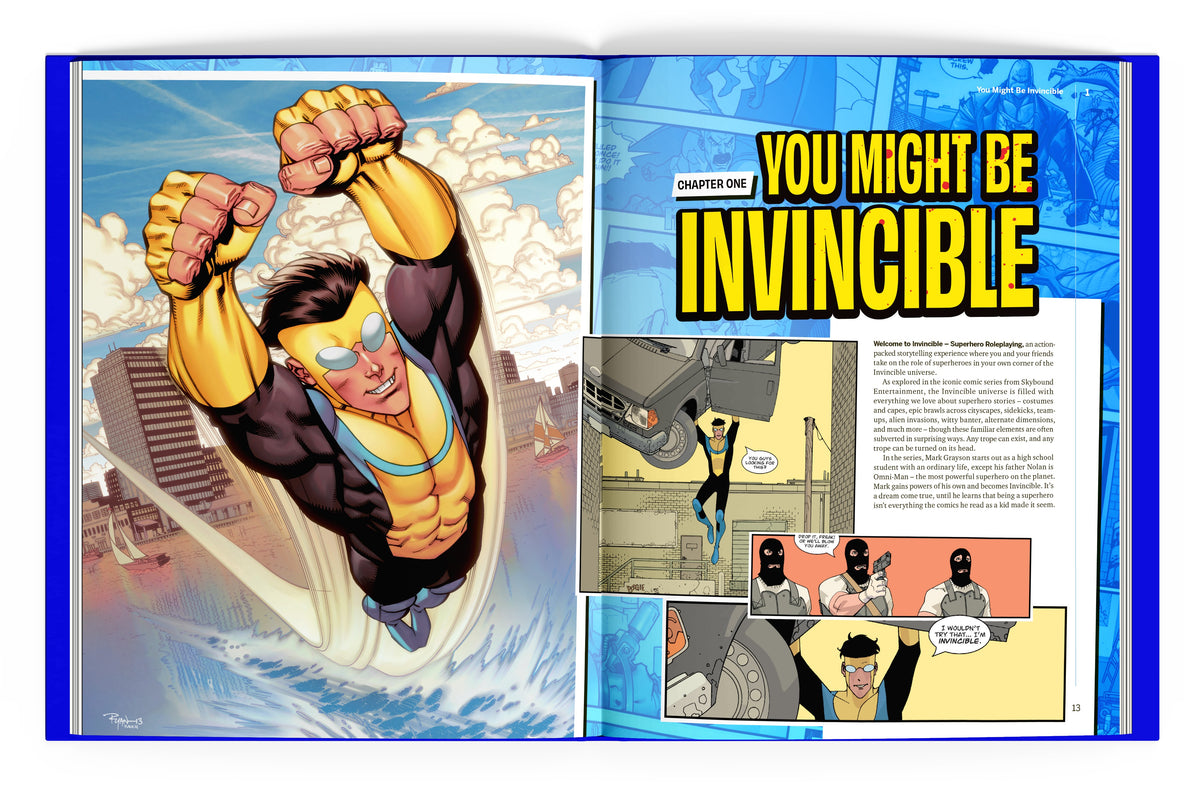Invincible Superhero RPG Core Rulebook