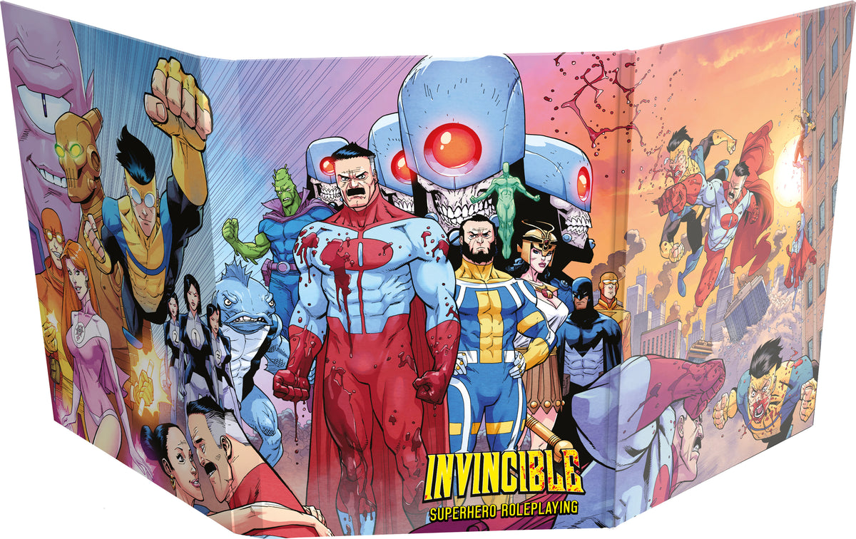 Invincible Superhero RPG GM Screen