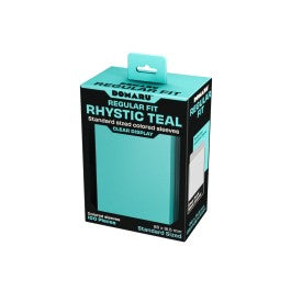 Gatherers' Tavern : Domaru Regular Fit Standard Sized Card Sleeve 100ct- Rhystic Teal