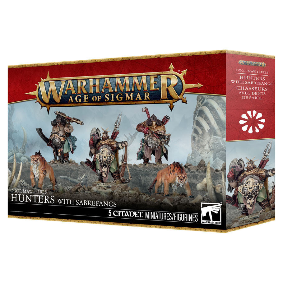 Warhammer: Age of Sigmar: Ogor Mawtribes: Hunters With Sabrefangs 95-23