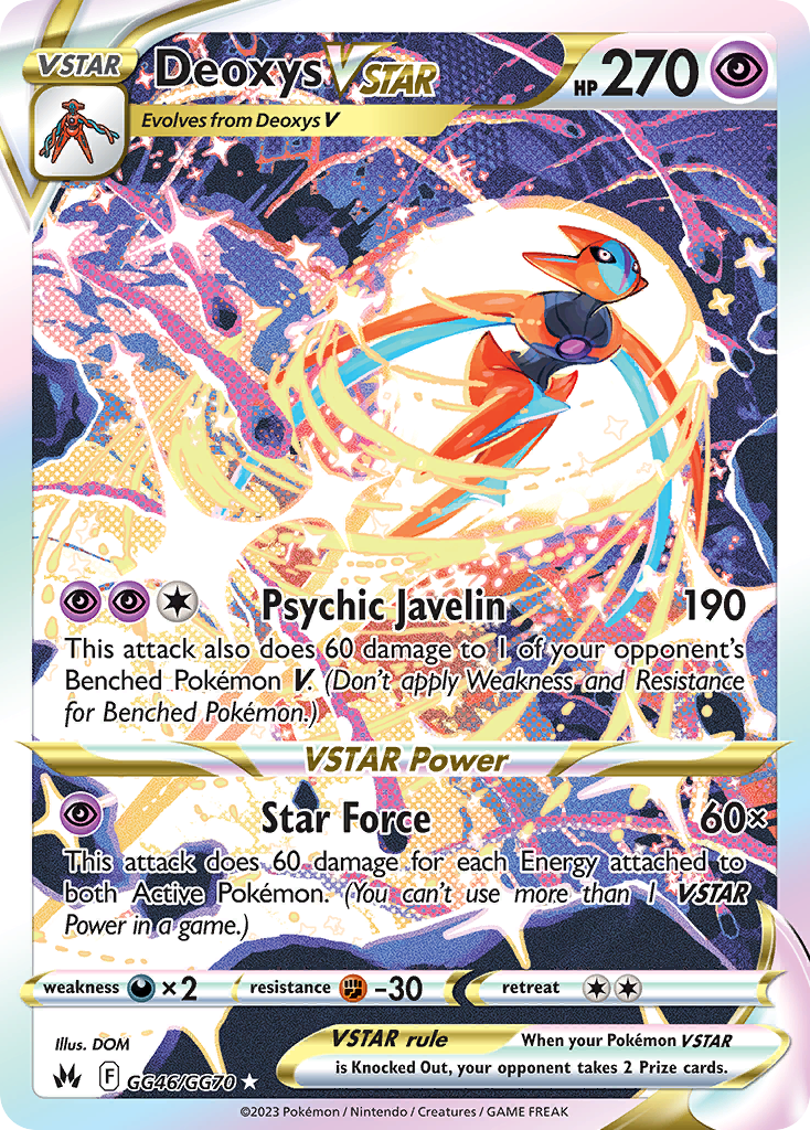 Deoxys VSTAR - GG46/GG70