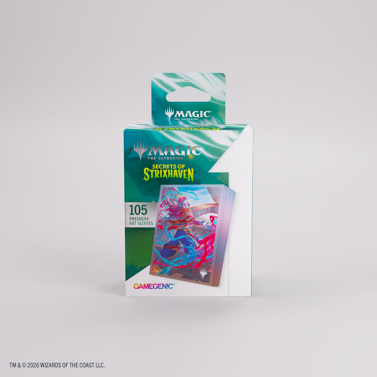 Gamegenic Premium Sleeves: Standard Art Magic: The Gathering Secrets of Strixhaven - Rootha, Mastering the Moment