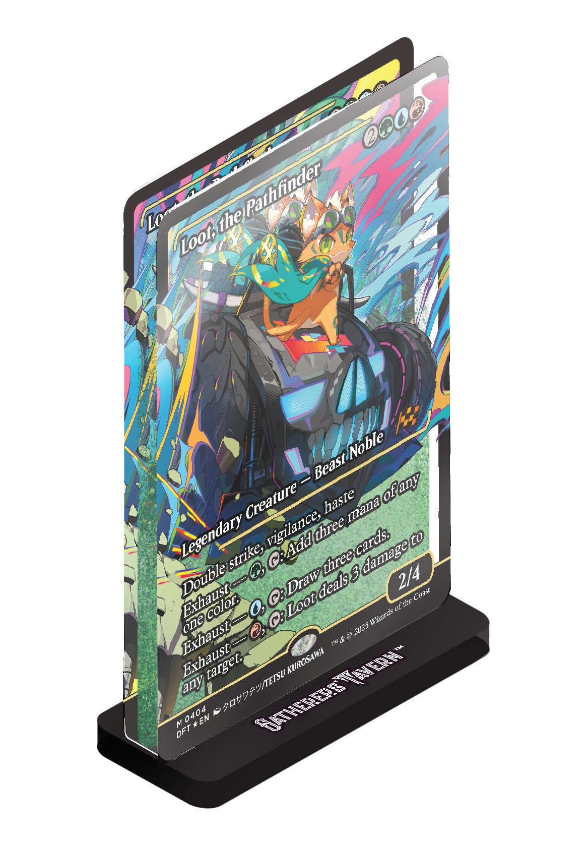 Magic: The Gathering - Loot, the Pathfinder Acrylic Slab Standee