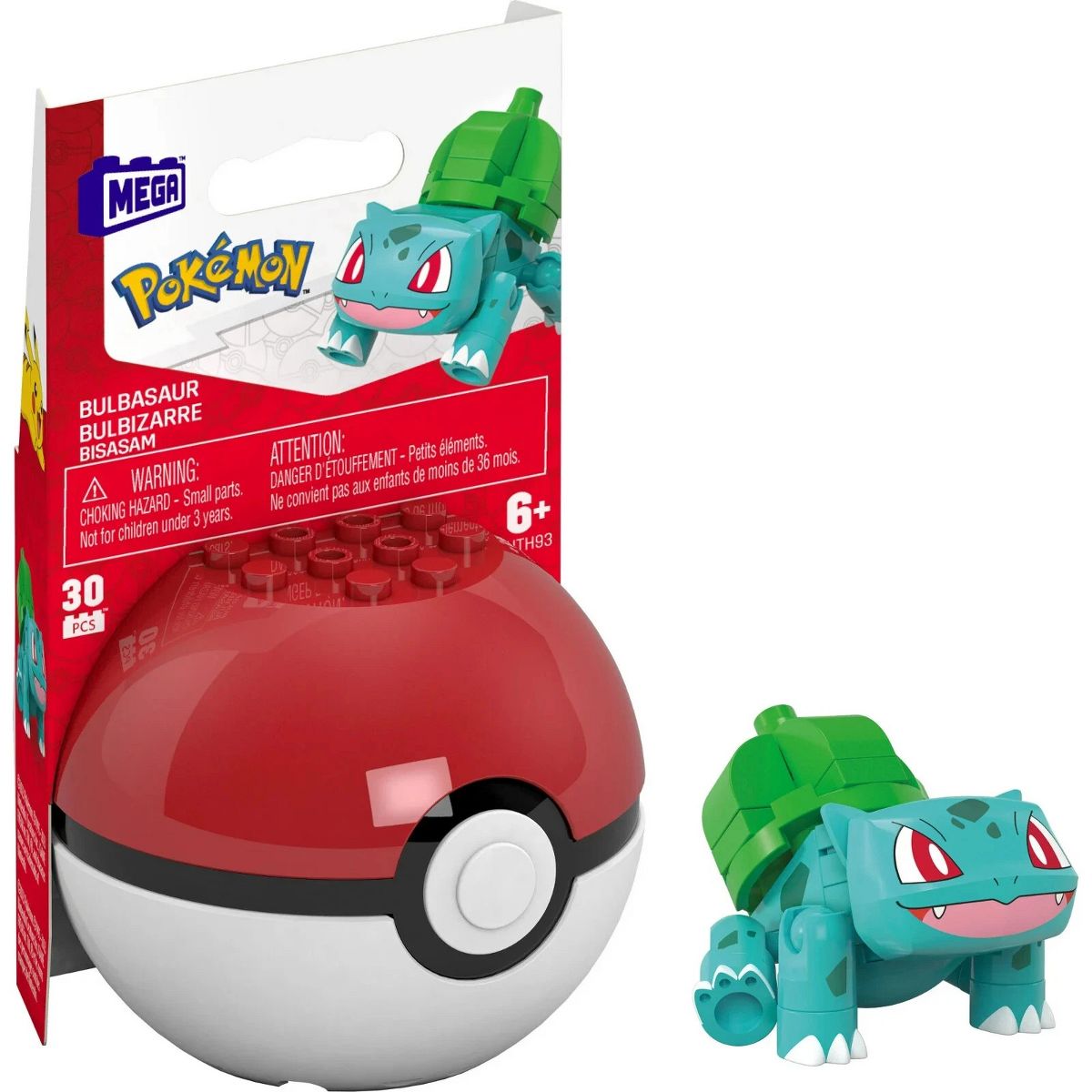 Mega Construx: Pokémon Evergreen Poke Ball - Bulbasaur