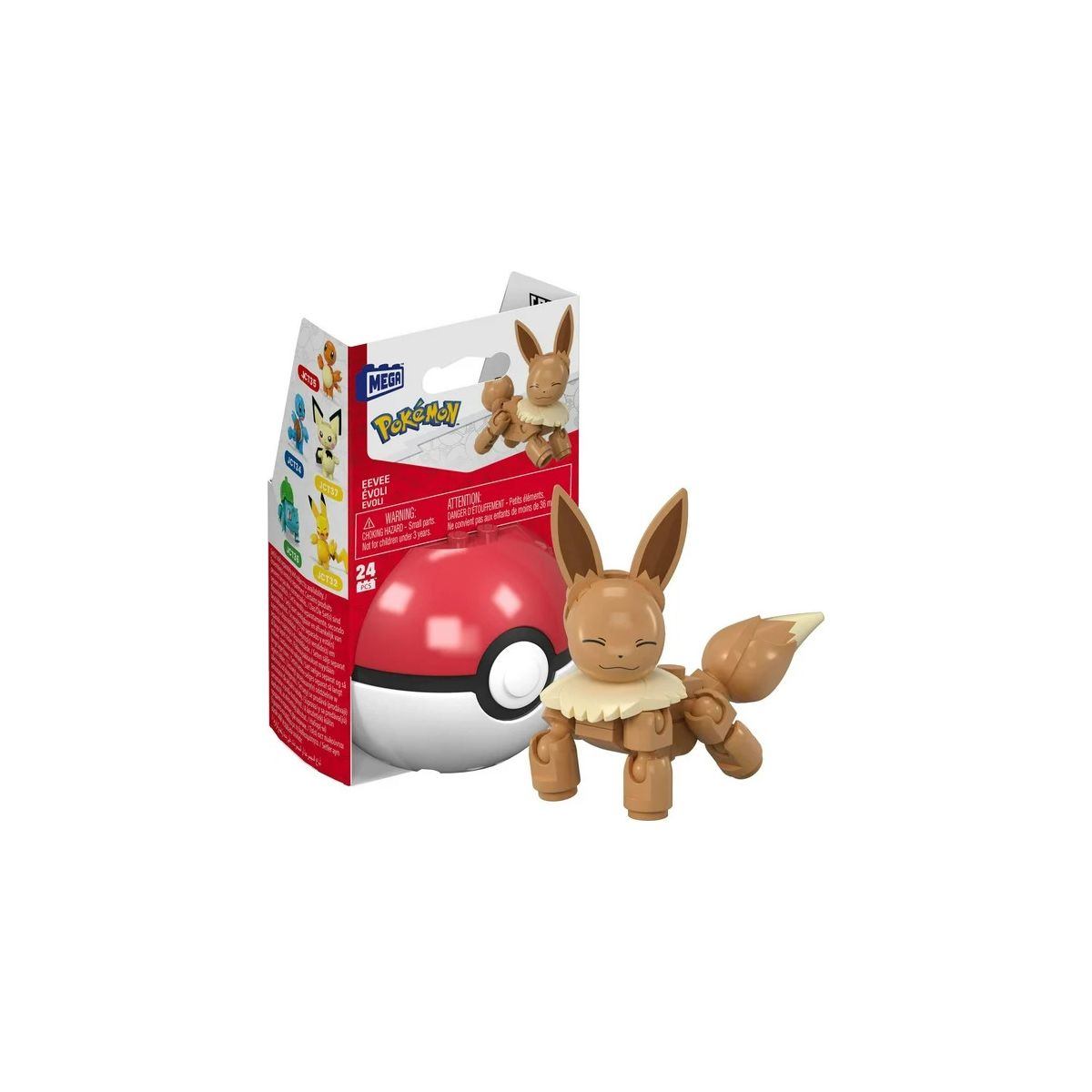 Mega Construx: Pokémon Evergreen Poke Ball - Eevee