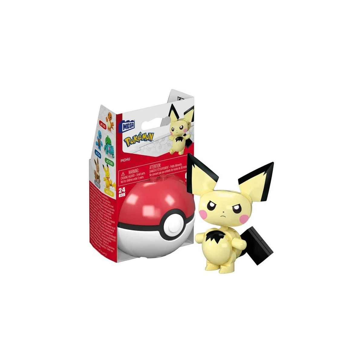 Mega Construx: Pokémon Evergreen Poke Ball - Pichu