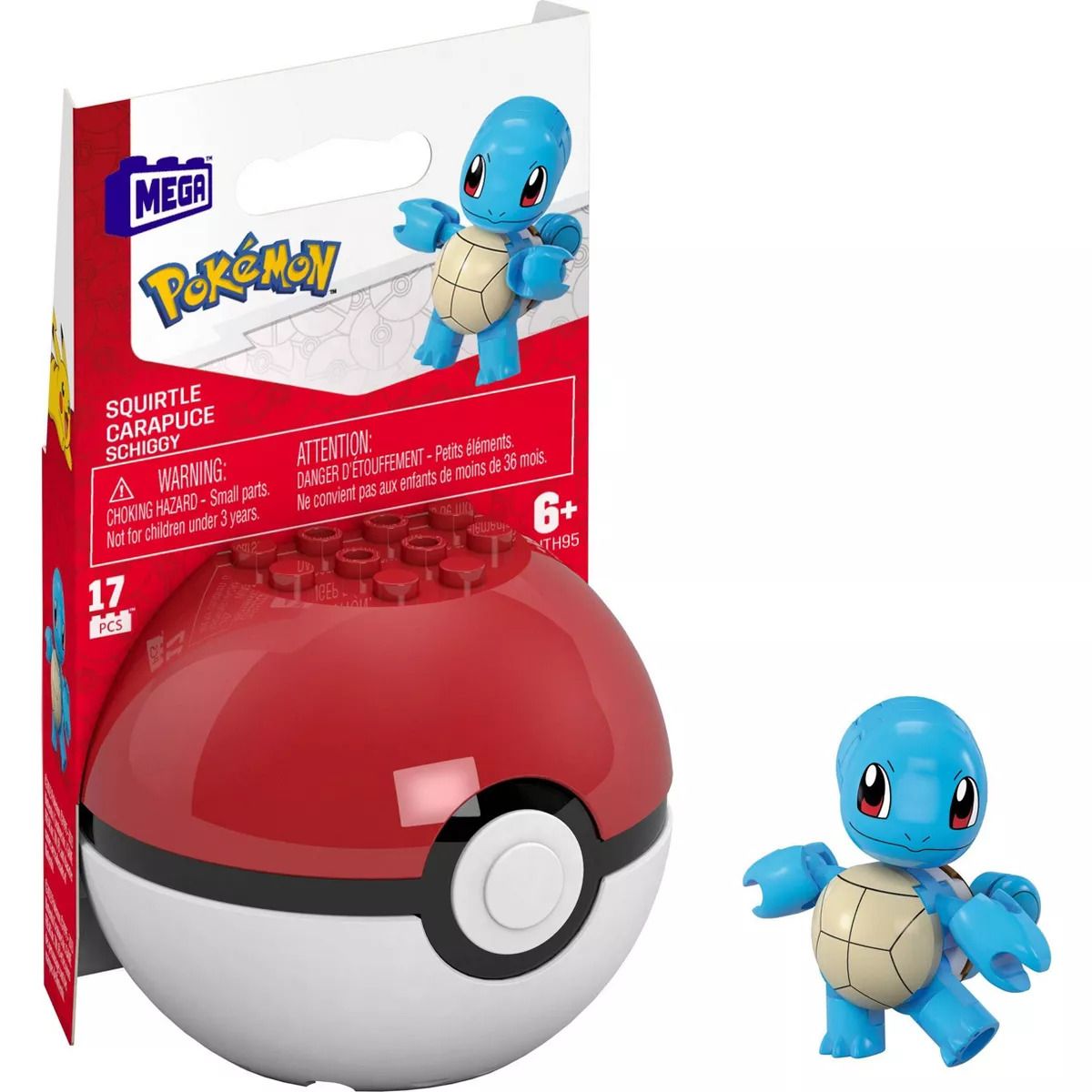Mega Construx: Pokémon Evergreen Poke Ball - Squirtle