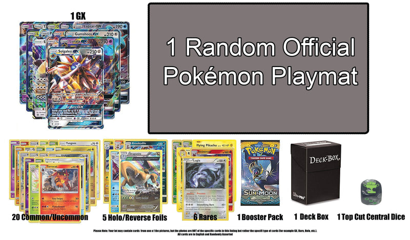 Top Cut Central - GX Pokemon, Deck Box & Official Pokemon Playmat Lot