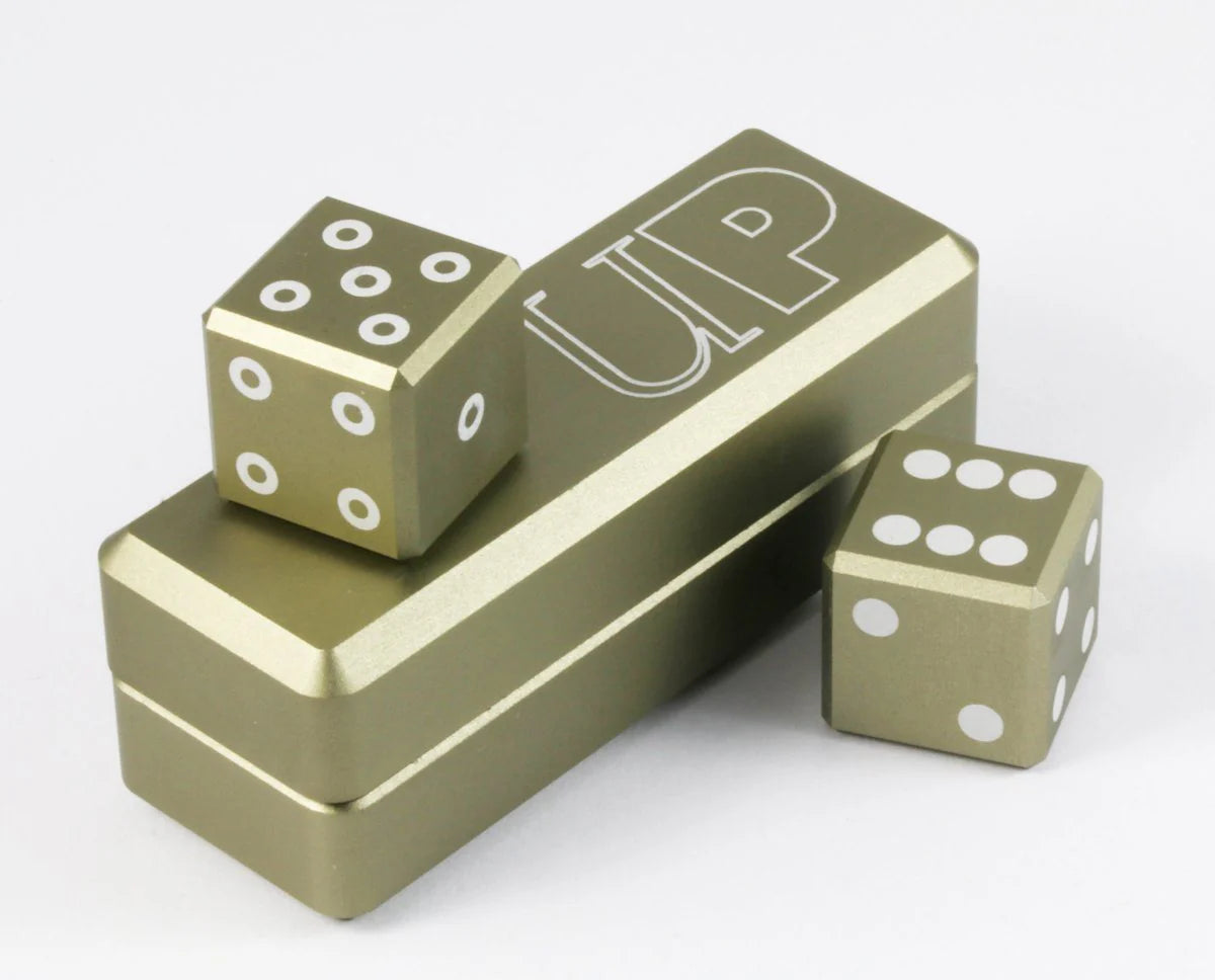 Gravity Dice - 2 Piece D6 Set - Desert