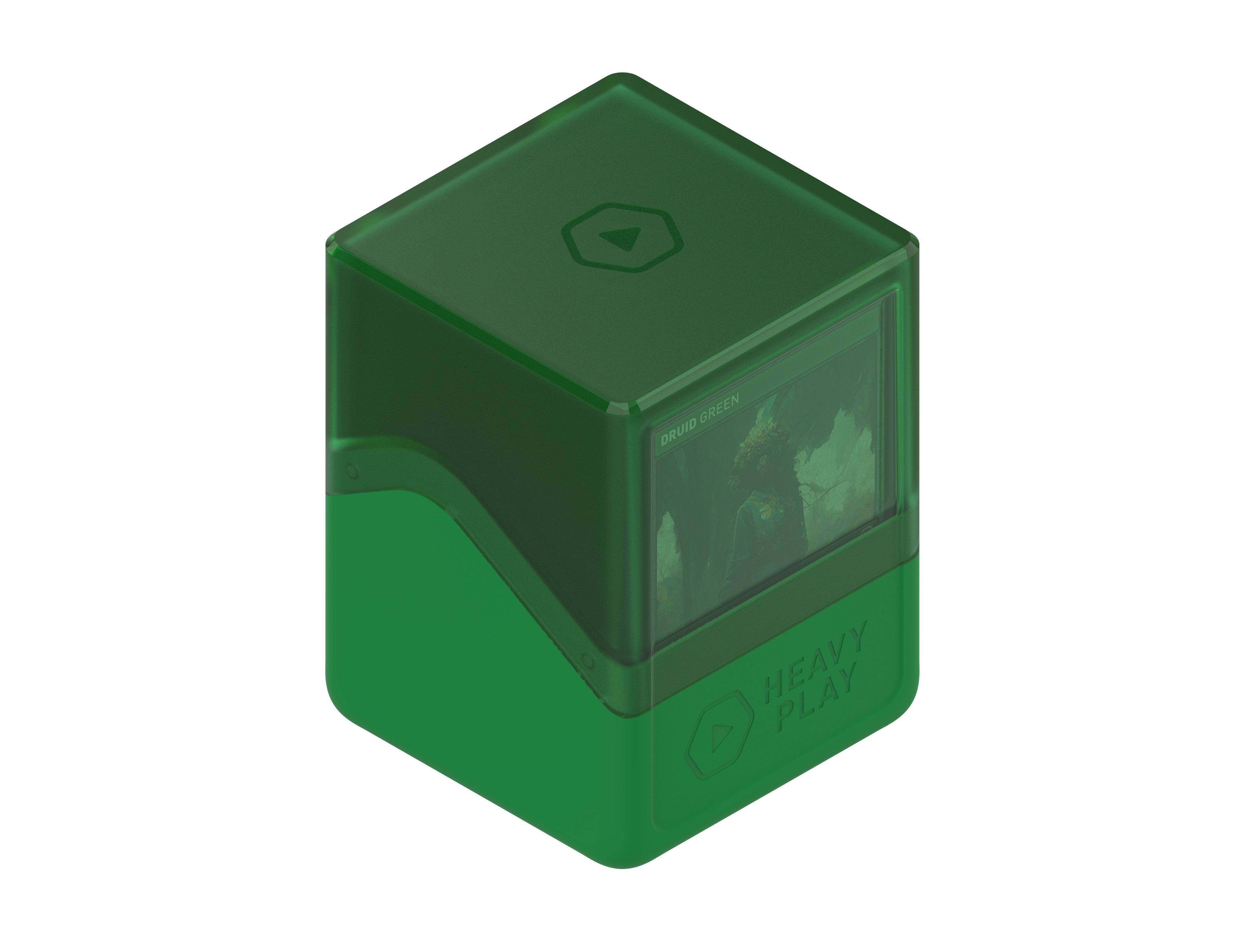 Deck Box Heavy Play DS Druid Green