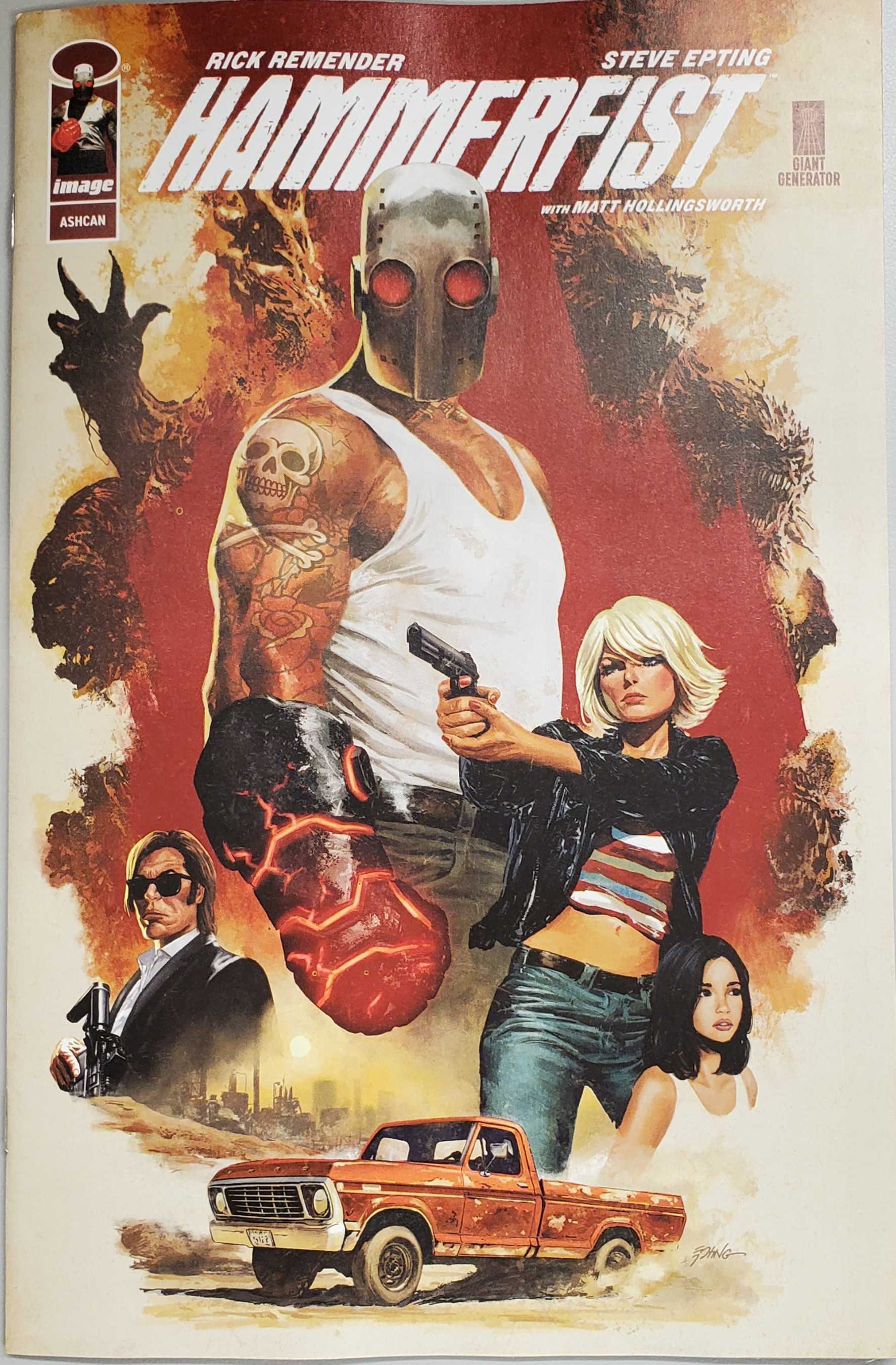 HAMMERFIST #1 ASHCAN PROMO 1/store
