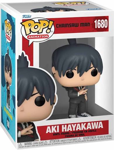 Pop Animation Chainsaw Man Aki Hayakawa