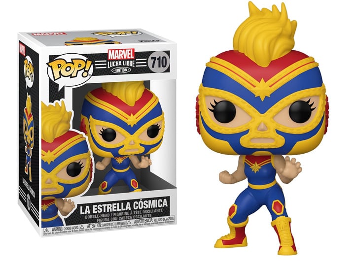 Funko POP! Marvel: Lucha Libre - Captain Marvel #710