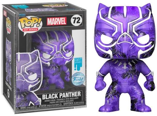 Funko POP! Artist Series: Marvel Black Panther #72