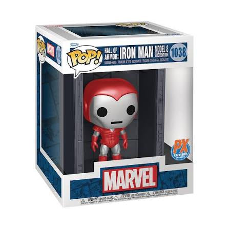 Pop Deluxe Marvel Hall of Armor: Iron Man Model 8 Silver Centurion