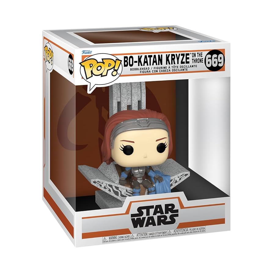 Pop Dlx Mandalorian Bo-Katan Kryze On the Throne