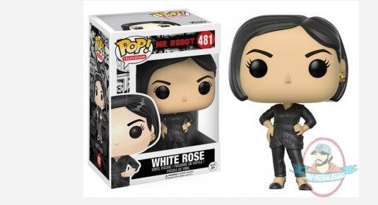 Pop Mr Robot White Rose Vinyl