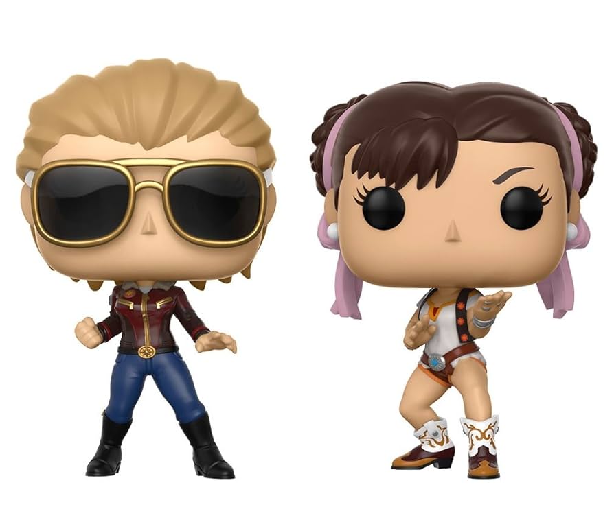 Pop Marvel Vs Capcom Capt Marvel VS Chun-Li