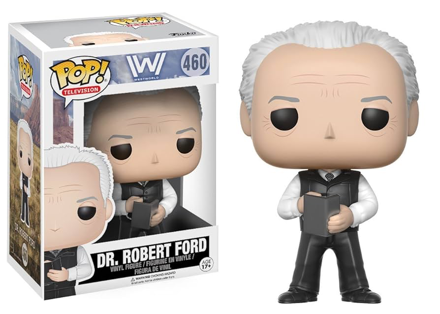 Pop Westworld Dr Robert Ford Vinyl Figure