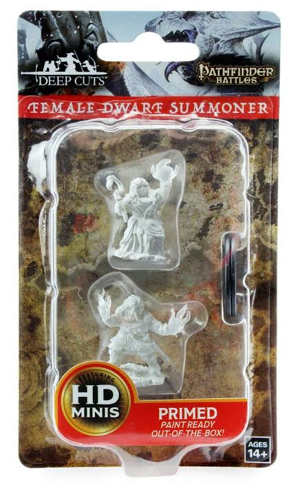 PF Minis Dwarf Female Dwarf Summoner