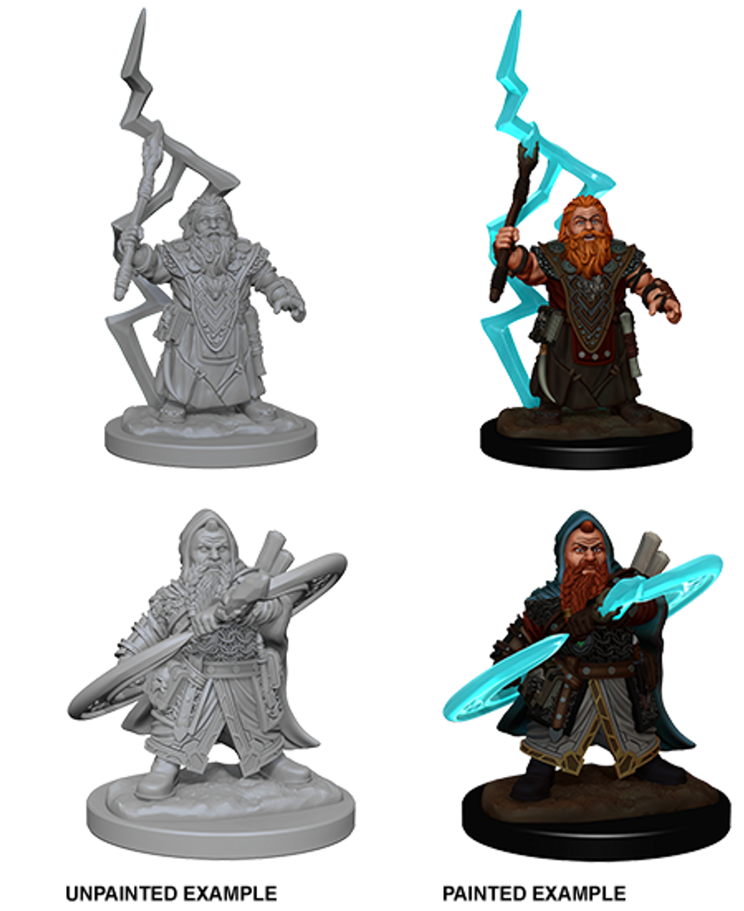 PF Minis Dwarf Male Sorcerer