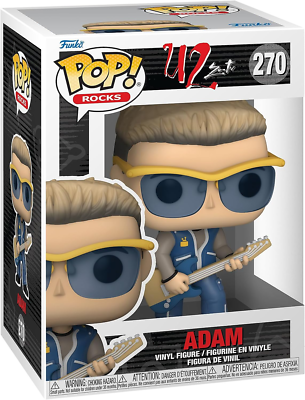 Pop Rocks U2 ZooTV Adam Vinyl Figure