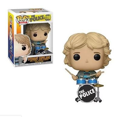 Pop Rocks the Police Stewart Copeland Vinyl Figure
