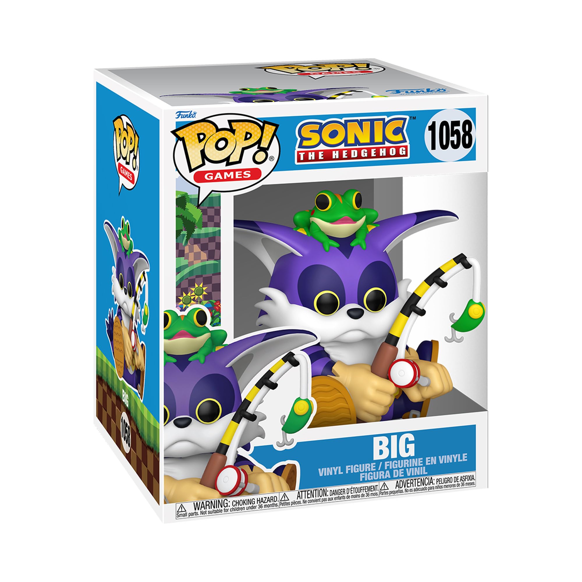 Pop Super Sonic Big The Cat Wfroggy
