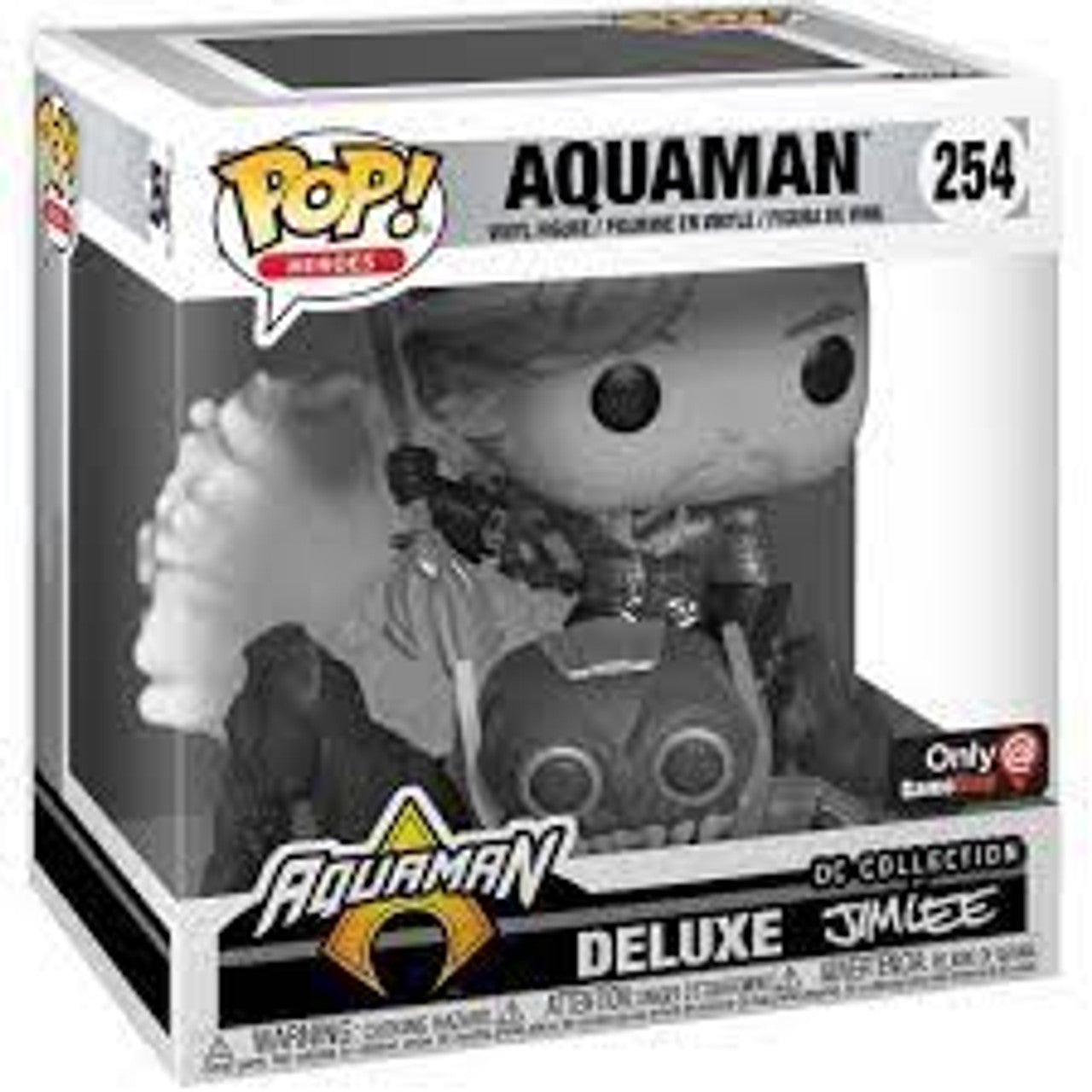 Pop Heroes Deluxe Aquaman Bw J
