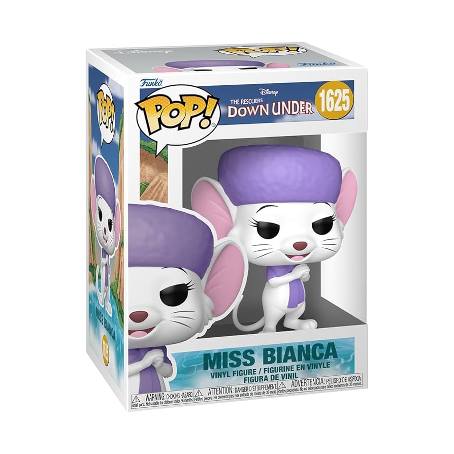 Pop Disney Rescuers Down Under Miss Bianca Figure