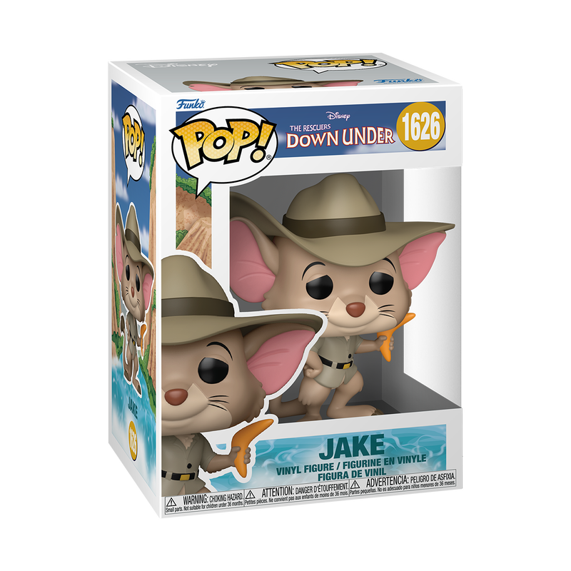 Pop Disney Rescuers Down Under Jake Figure