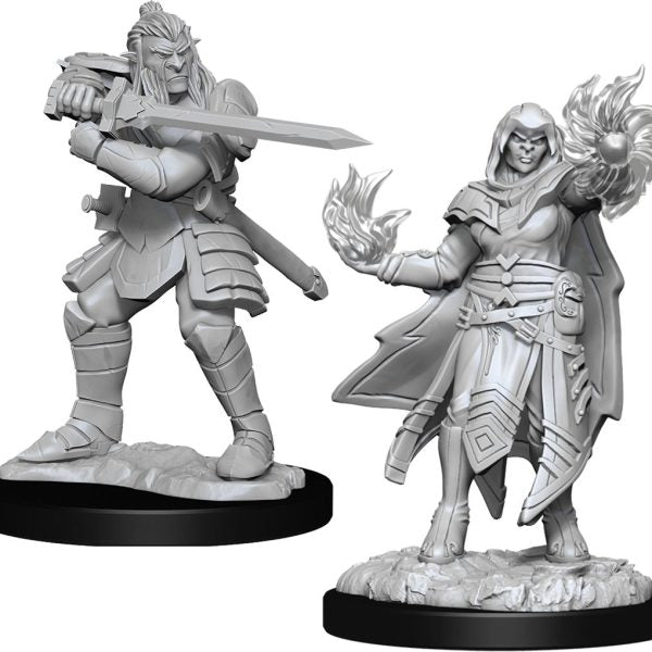 D&D Minis Hobgoblin Male Fighter & Hobgoblin Wizard