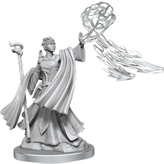 D&D Minis Frame Elf Wizard Female