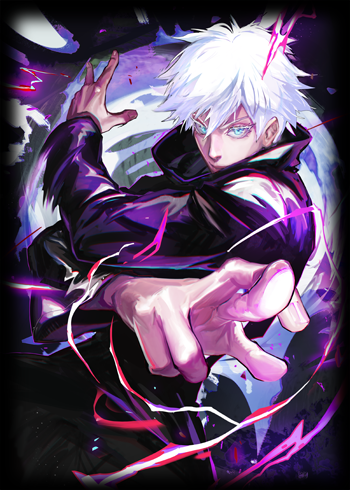 Jujutsu Sorcerer Holographic Sleeves (70ct Standard) Jujutsu Kaisen