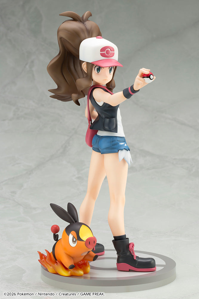Pokemon Hilda with Tepig Statue ARTFX J STATUE