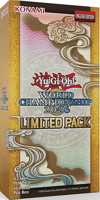 Yu-Gi-Oh! Limited Pack World Championship 2026 Box