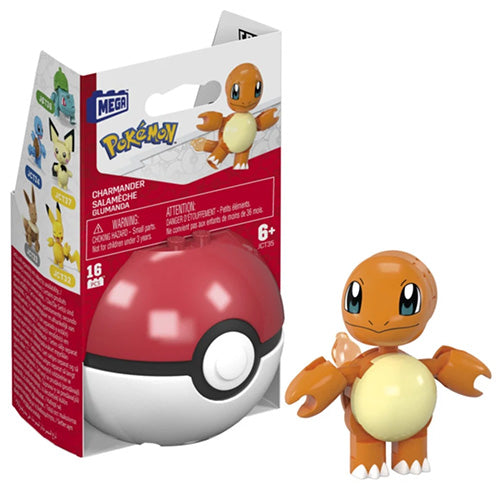 Mega Construx: Pokémon Evergreen Poke Ball - Charmander
