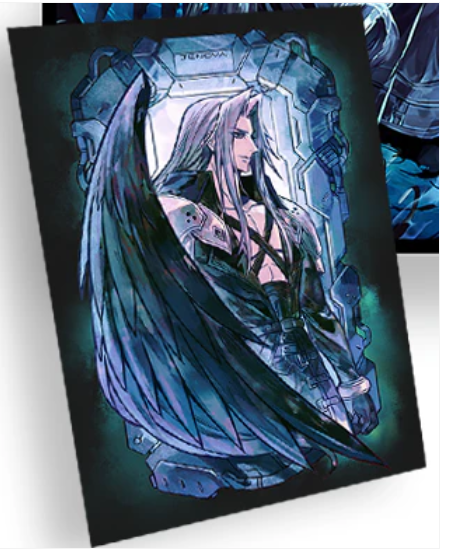 Midgar Sleeves - Seraph (70ct Standard) Final Fantasy