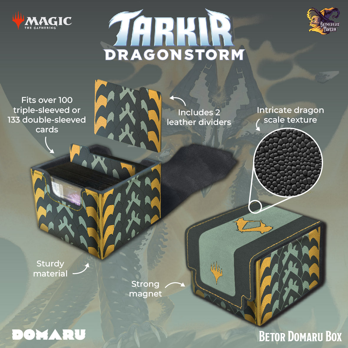 Gatherers' Tavern: Magic the Gathering Tarkir Dragonstorm - Betor Domaru Box